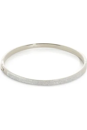 Monica Vinader Pavéfattet Essentiel armbånd med diamanter
