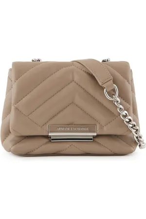 Armani Exchange Lille taske med chevron-quilt