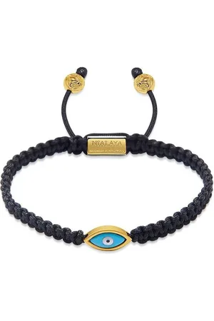 Nialaya Evil Eye armbånd med snor
