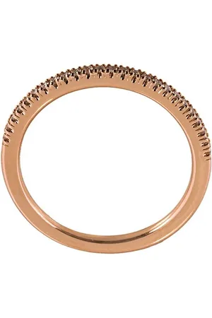 ALINKA Ring i 18 karat rødguld og pavéfattede diamanter
