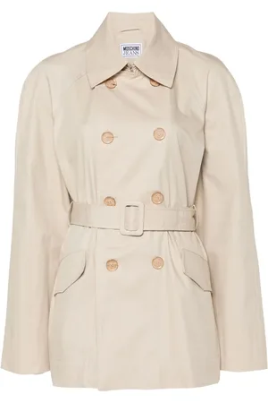 Moschino Trenchcoat med kædedetalje