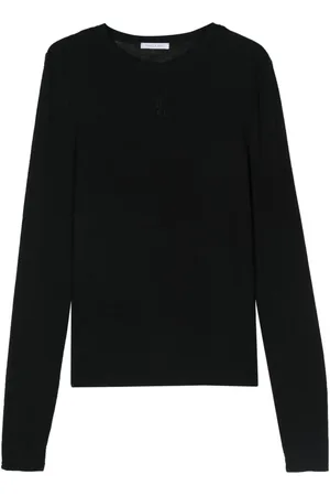 Patrizia Pepe T-shirt med flue-broderi