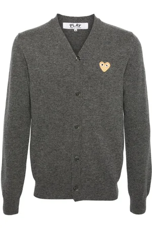 Comme des Garçons Cardigan med meleret effekt