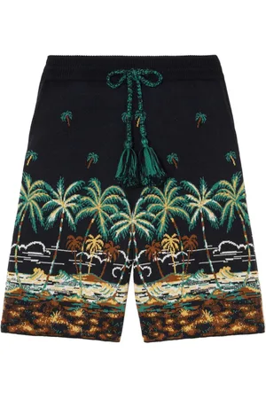 Alanui Shorts med tropisk tryk