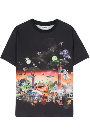 Molo Rodney T-shirt med grafisk tryk