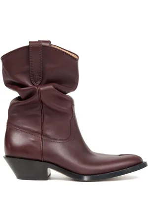 Maison Margiela Tabi 55 mm Western-læderstøvler