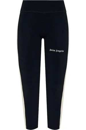 Palm Angels Cropped leggings med logotryk