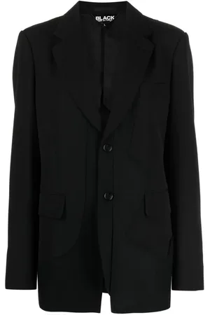 Comme des Garçons Single-breasted wool blazer