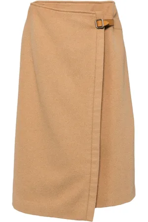 Hermès Knælang nederdel fra 1990-2000