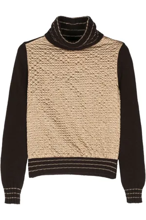 VERSACE Sweater med logomærke fra 2000