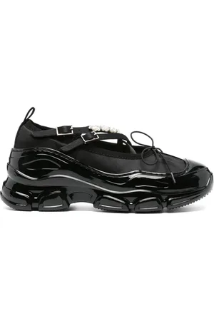 Simone Rocha Perledekorerede Tracker-sneakers