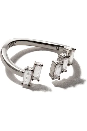ALINKA AURORA-ring i 18 karat hvidguld med diamant