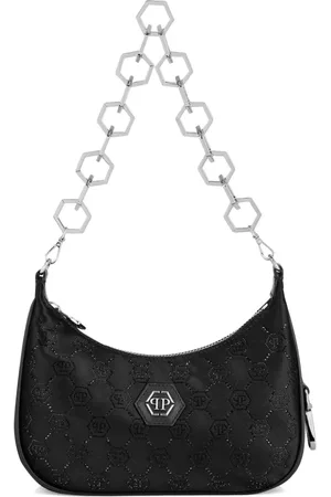 Philipp Plein Skuldertaske med monogram-mønster
