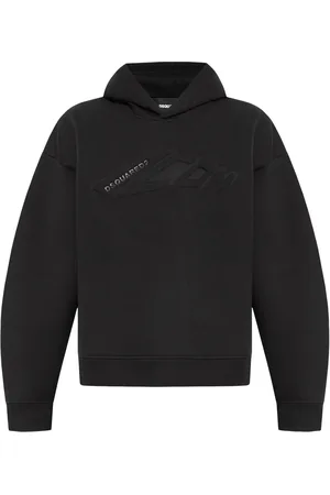 Dsquared2 Hættetrøje med præget logo