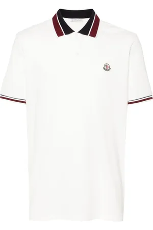 Moncler Polo med logomærke