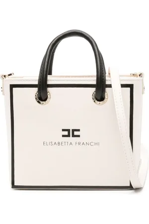 Elisabetta Franchi Lille 24/7 tote med logotryk