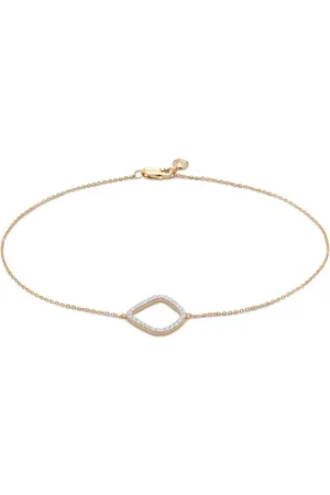 Monica Vinader Riva Kite diamantarmbånd i 14 karat guld