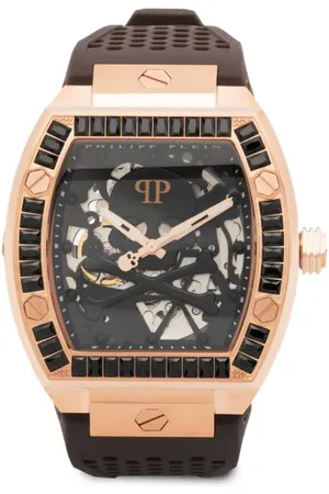 Philipp Plein The Skeleton 44mm med krystaldetalje