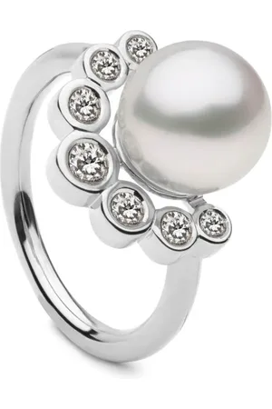Autore Brea ring med perleudsmykning