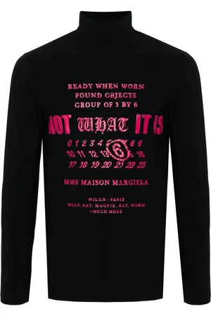 Maison Margiela Top med signatur nummertryk