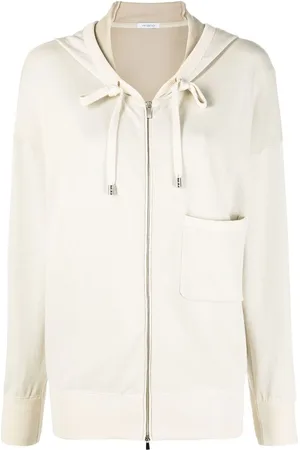 Malo Sweatshirt med lynlås