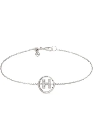 ANNOUSHKA Initial H-armbånd med diamanter