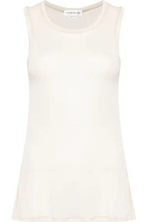 Victoria Beckham Halvgennemsigtig tanktop