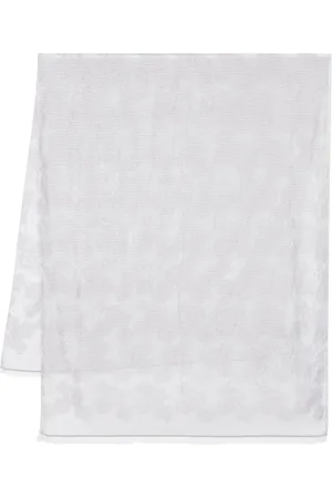 Emporio Armani Finstrikket tørklæde med lurex-detalje