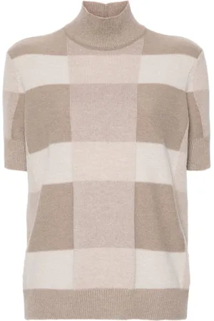 Emporio Armani Ternet sweater med høj hals