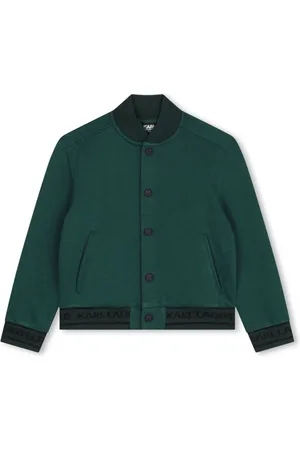 Karl Lagerfeld Bomberjakke med logobroderi