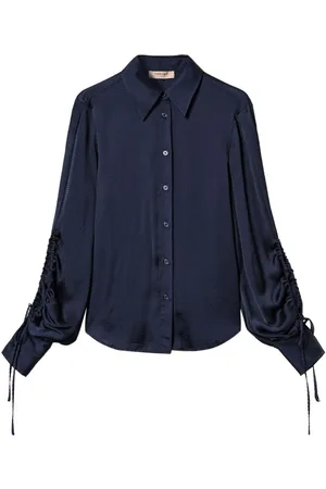 Twin-Set Satin med udskæringsdetalje