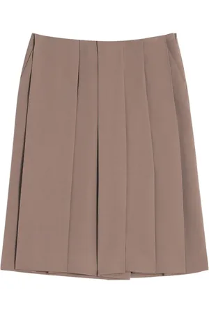 Lanvin Plisserede culotte-shorts