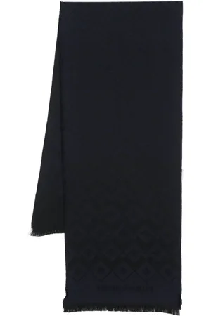 Emporio Armani Tørklæde i mønstret jacquard