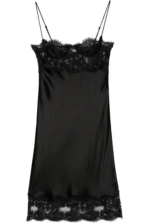Saint Laurent Kleid slip-kjole