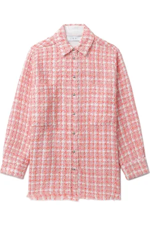 IRO Skotskternet skjorte i tweed