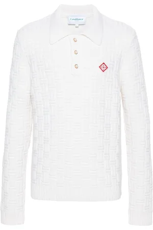 Casablanca Column polo med syningsdetalje