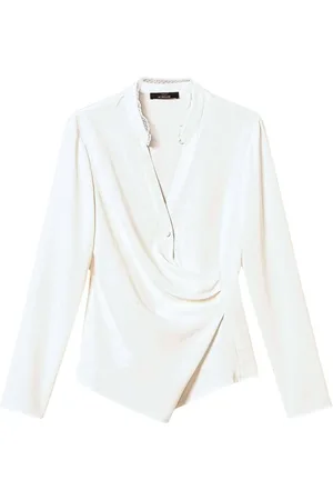 Twin-Set Bluse i crepe-de-chine
