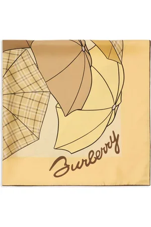 Burberry Umbrellas silketørklæde