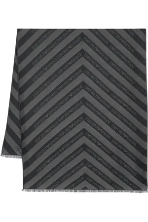 Emporio Armani Tørklæde med chevron-jacquard