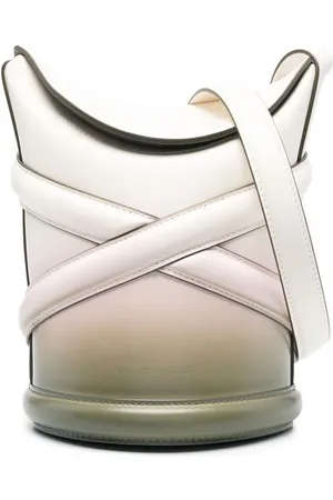 Alexander McQueen Logo-præget bucket-taske