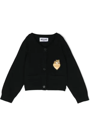 Moschino Cardigan med logomærke