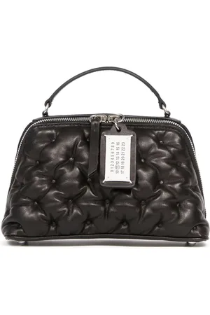 Maison Margiela Glam Slam Embroidery Trapezoid-tote
