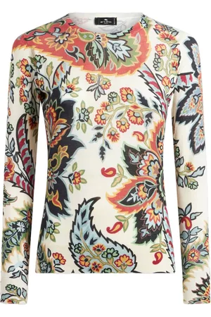 Etro Sweater med paisley-tryk