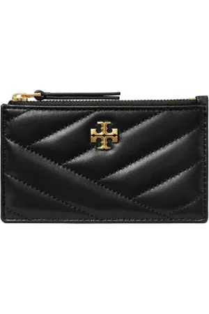Tory Burch Kira Chevron kortholder med lynlås