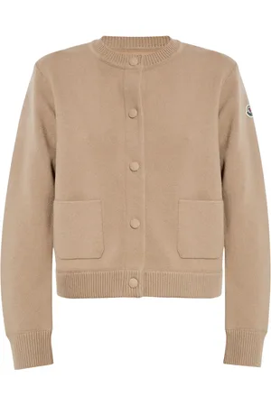 Moncler Polstret uldcardigan