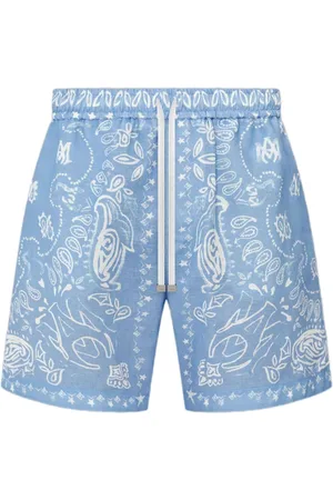 AMIRI Bandana-shorts med akvarelfarve