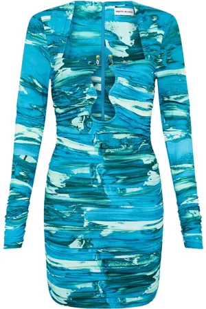 Rebecca Vallance Kort Marine Mirage kjole
