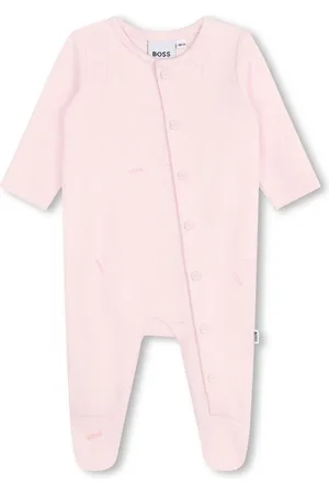 HUGO BOSS Sæt med pyjamas og hårbånd med heldækkende logotryk