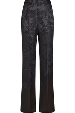 Etro Palazzo-bukser i jacquard