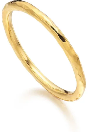 Monica Vinader Siren fingerring i hamret design